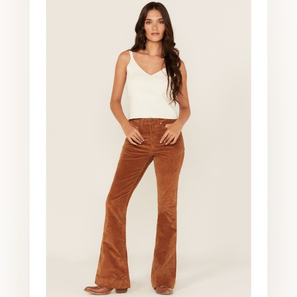 Old Navy Corduroy High waist style Flare Pants. - Picture 1 of 9